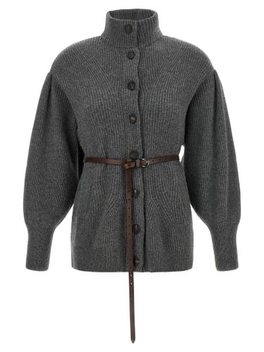Virgin Wool Women's Cardigan - Brunello Cucinelli - Modalova