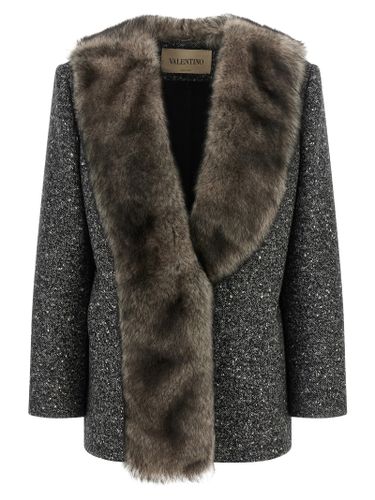 Virgin Wool Women's Coat - Valentino Garavani - Modalova