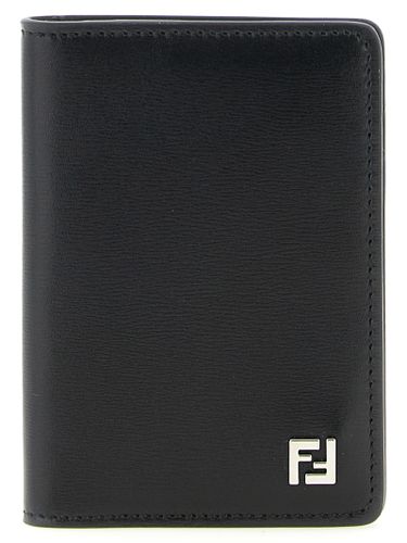 Calfskin Men's Cardholder - Fendi - Modalova