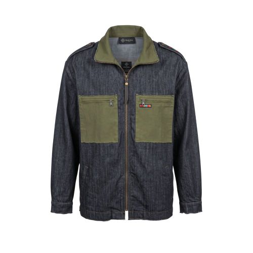 Grey Cotton Men Men's Jacket - Mr&Mrs Italy - Modalova