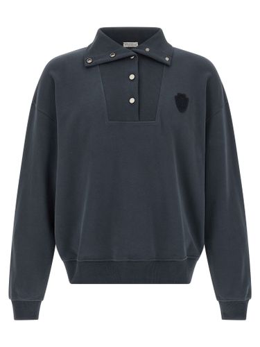 Cotton Women's Sweatshirt - Brunello Cucinelli - Modalova