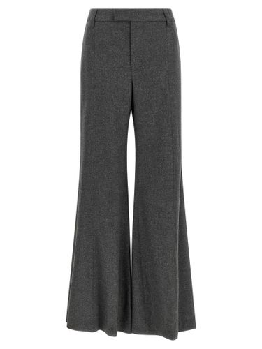 Virgin Wool Flared Women's Pants - Brunello Cucinelli - Modalova