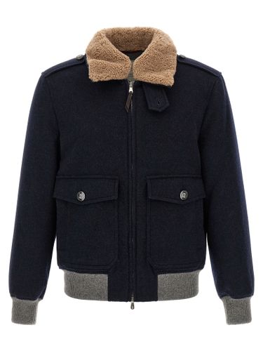 Cashmere Men's Bomber - Brunello Cucinelli - Modalova
