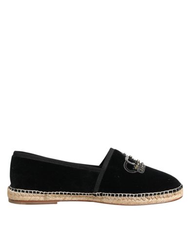 Embellished Crown Flat Espadrilles Men's Shoes - Dolce & Gabbana - Modalova