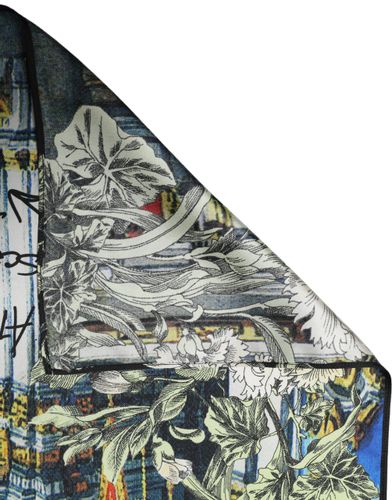 Printed Silk Square Foulard Women's Scarf - Dolce & Gabbana - Modalova