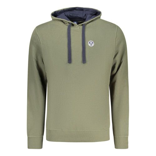 Verde Cotton Uomo Men's Hoodie - North Sails - Modalova