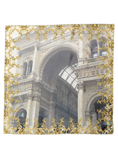 Printed Silk Square Foulard Women's Scarf - Dolce & Gabbana - Modalova