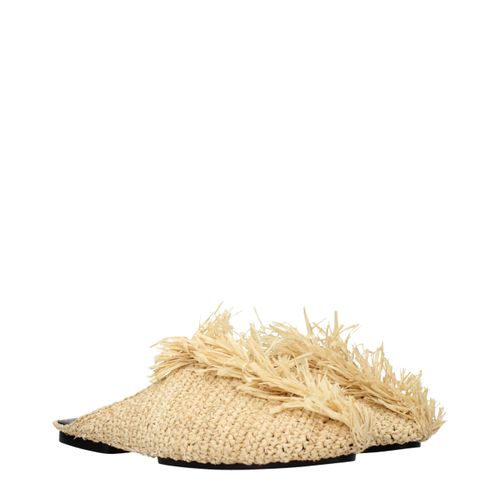 Raffia Women's Slippers - Jil Sander - Modalova