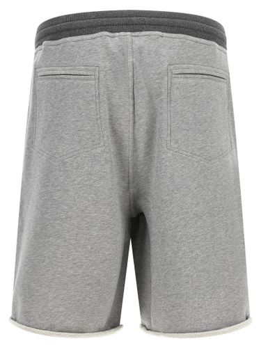 Cotton Bermuda Men's Shorts - Brunello Cucinelli - Modalova