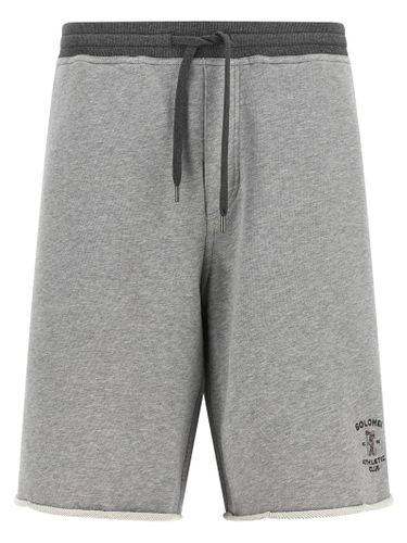 Cotton Bermuda Men's Shorts - Brunello Cucinelli - Modalova