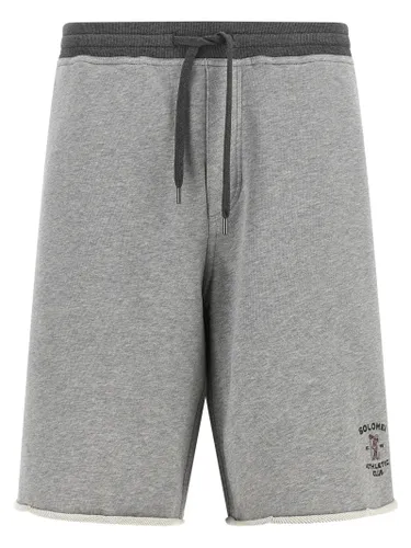Cotton Bermuda Men's Shorts - Brunello Cucinelli - Modalova