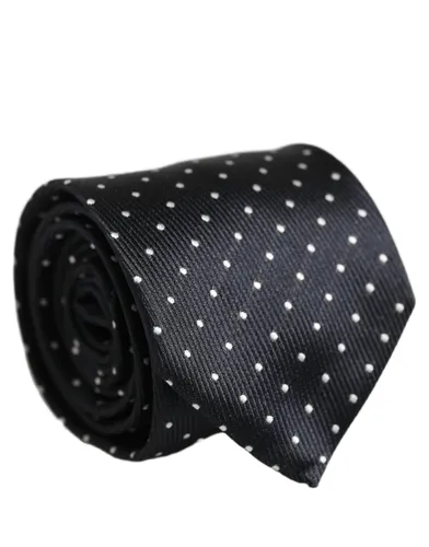 Polka Dot Silk Adjustable NeckMen's Accessory Men's Tie - Dolce & Gabbana - Modalova