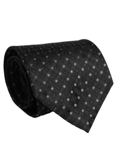 Jacquard Silk Adjustable Men NeckMen's Accessory Men's Tie - Dolce & Gabbana - Modalova