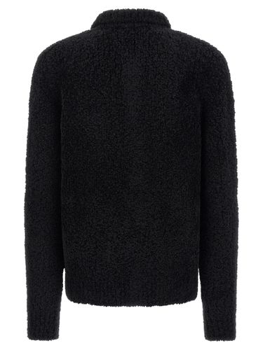 Alpaca Leather Men's Cardigan - Dolce & Gabbana - Modalova