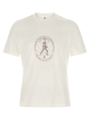 Cotton Men's T-Shirt - Brunello Cucinelli - Modalova