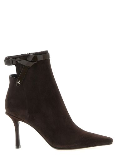Leather Ankle Women's Boots - Jimmy Choo - Modalova