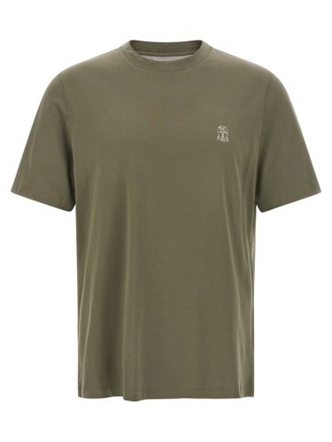 Cotton Men's T-Shirt - Brunello Cucinelli - Modalova