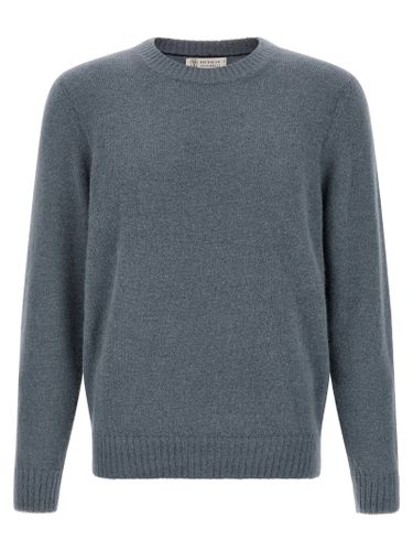 Alpaca Leather Men's Cardigan - Brunello Cucinelli - Modalova