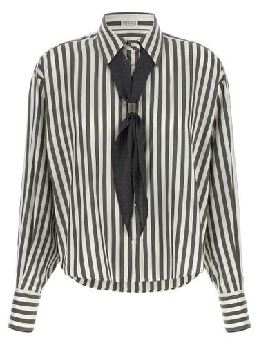 Silk Women's Blouse - Brunello Cucinelli - Modalova