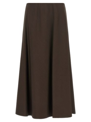 Virgin Wool Midi Women's Skirt - Brunello Cucinelli - Modalova