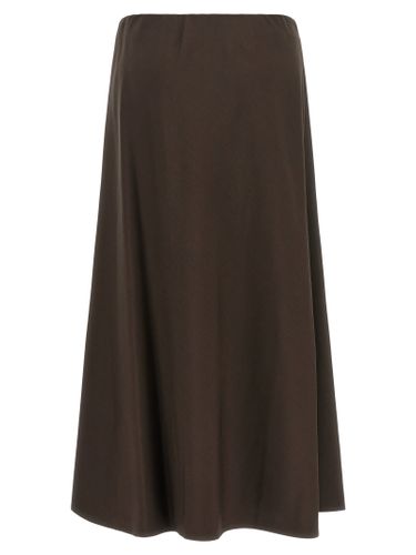 Virgin Wool Midi Women's Skirt - Brunello Cucinelli - Modalova