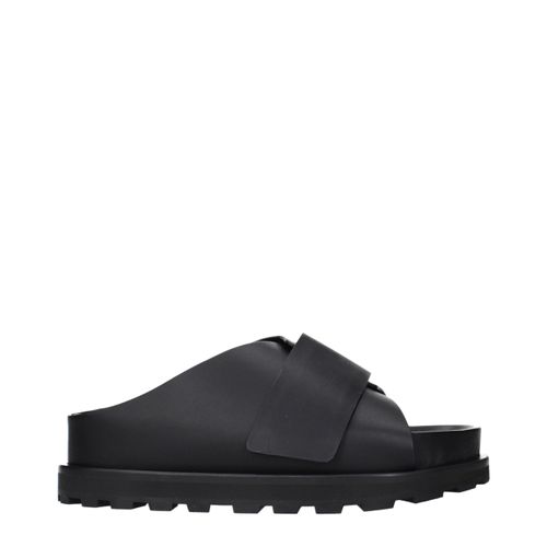 Leather Women's Slippers - Jil Sander - Modalova