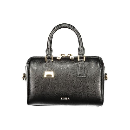 Furla Black Leather Women's Handbag - Furla - Modalova