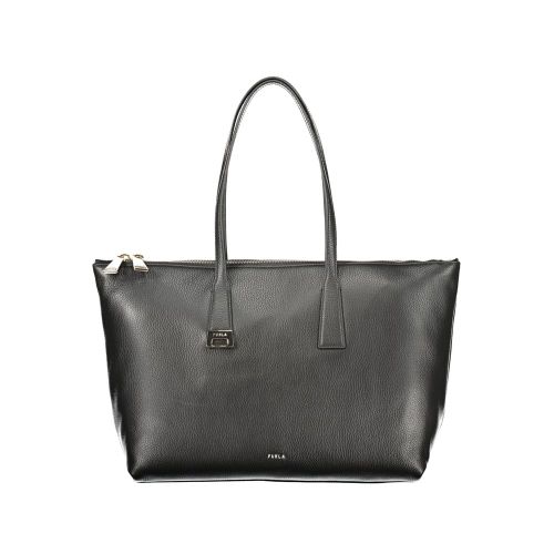Furla Black Leather Women's Handbag - Furla - Modalova