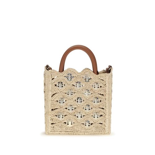 Raffia Shoulder Women's Bag - Rabanne - Modalova