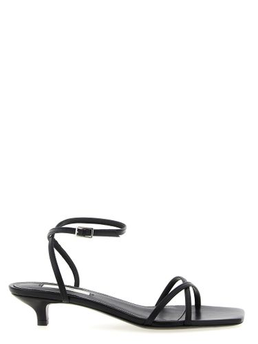 Leather Mid Heel Women's Pumps - TOTEME - Modalova