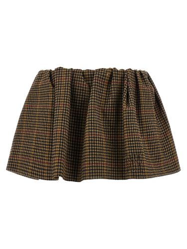 Virgin Wool Long Women's Skirt - Miu Miu - Modalova