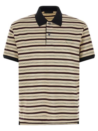 Cotton Polo Men's Shirt - Prada - Modalova