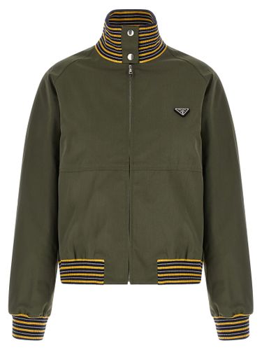 Polyester Women's Bomber - Prada - Modalova