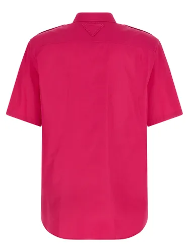 Prada Fuchsia Cotton Women's Blouse - Prada - Modalova