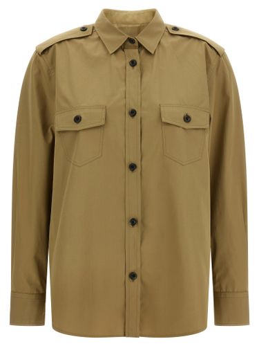 Prada Brown Cotton Women's Blouse - Prada - Modalova