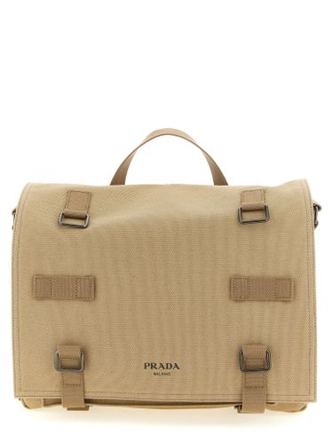 Cotton Crossbody Men's Bag - Prada - Modalova