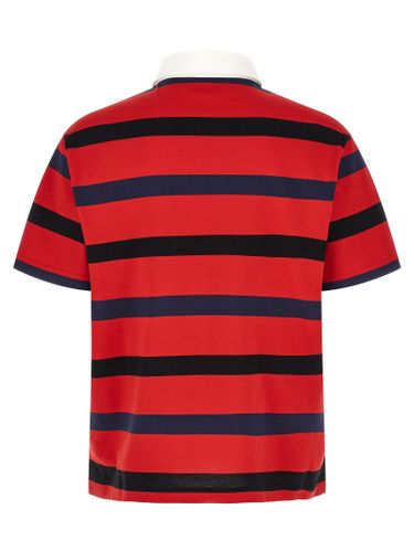 Prada Red Cotton Polo Men's Shirt - Prada - Modalova