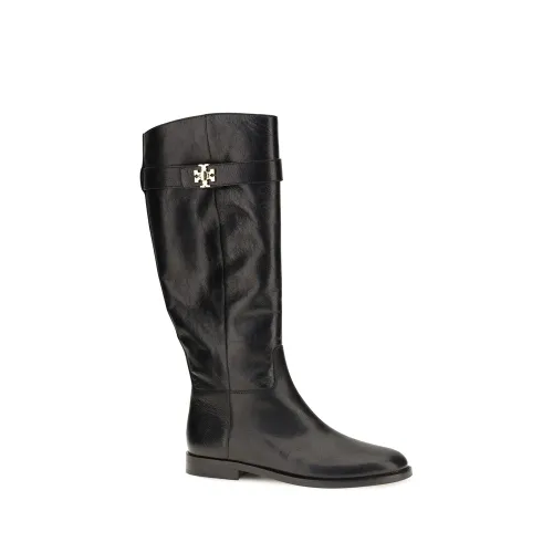 Calf Leather Bos Taurus Ankle Women's Boots - Tory Burch - Modalova