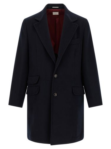 Virgin Wool Men's Coat - Brunello Cucinelli - Modalova