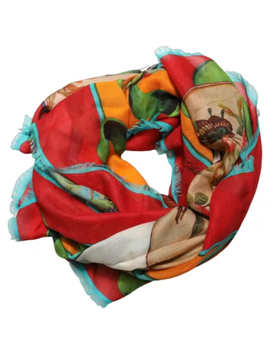 Marco Polo Motifs Shawl Women's Scarf - Dolce & Gabbana - Modalova