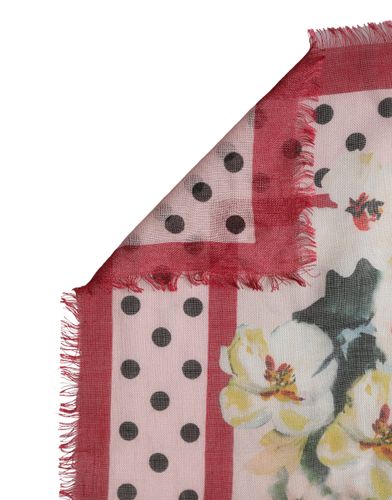 Floral Cashmere Stole Women's Scarf (Pre-Owned) - Dolce & Gabbana - Modalova