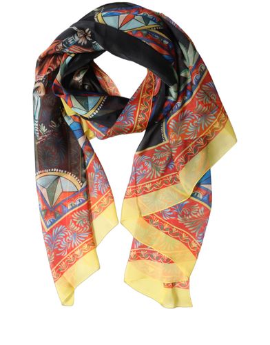 Silk Printed Shawl Stole Women's Scarf - Dolce & Gabbana - Modalova