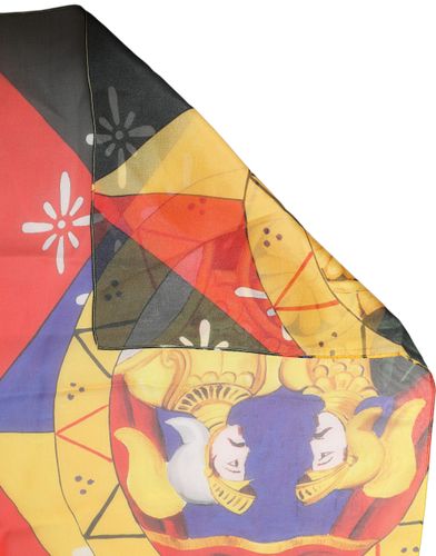 Silk Printed Shawl Stole Women's Scarf - Dolce & Gabbana - Modalova