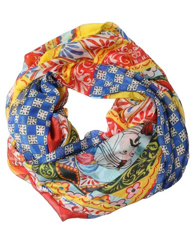 Silk Carretto Shawl Stole Women's Scarf - Dolce & Gabbana - Modalova