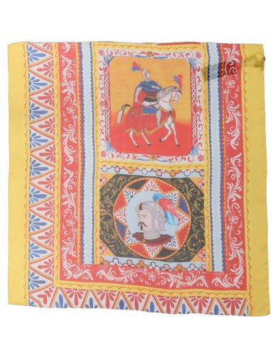 Silk Printed Square Foulard Women's Scarf - Dolce & Gabbana - Modalova