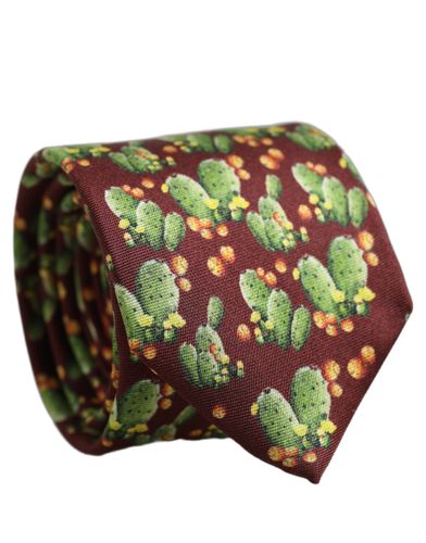 Silk Cactus Floral Adjustable Men'sd Men NeckMen's Men's Tie - Dolce & Gabbana - Modalova