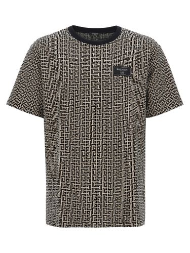 Cotton Men's T-Shirt - Balmain - Modalova
