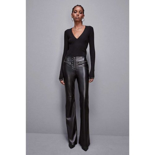 Leather Women's Pants - Patrizia Pepe - Modalova