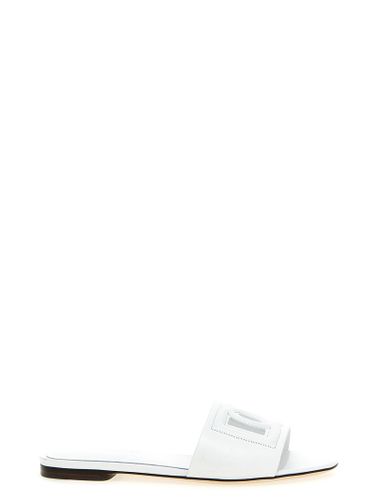 Calfskin Women's Slides - Dolce & Gabbana - Modalova