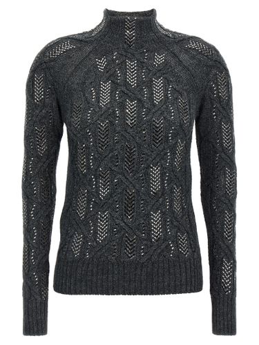 Virgin Wool Women's Cardigan - Ermanno Scervino - Modalova
